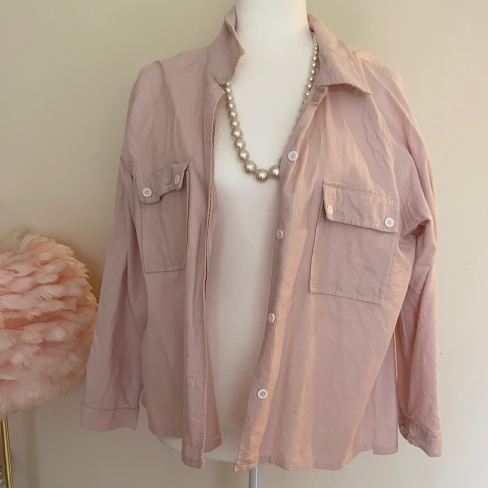 Button Down Jacket With Pockets - image 2